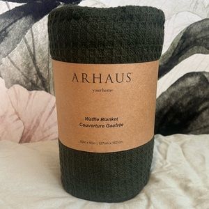 Arhaus Waffle Blanket